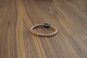 Davido Afnani Leather Bracelet Brown