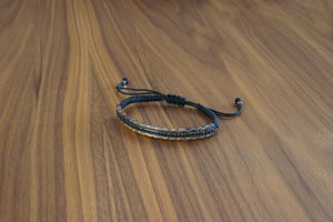 Davido Afnani knotted Bracelet Black Snake