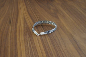 Davido Afnani Metal Bracelet Silver Infinity Weave