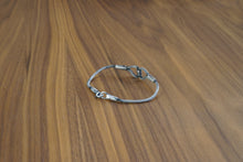 Davido Afnani Metal Bracelet Silver Knot Weave