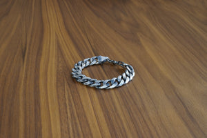Davido Afnani Metal Link Bracelet Silver