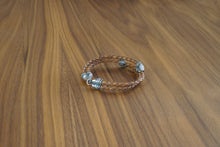 Davido Afnani Leather Weave Bracelet